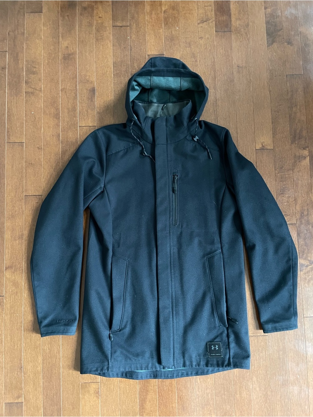 Under Armour Stormtech Men’s Black Hooded Softshell Jacket